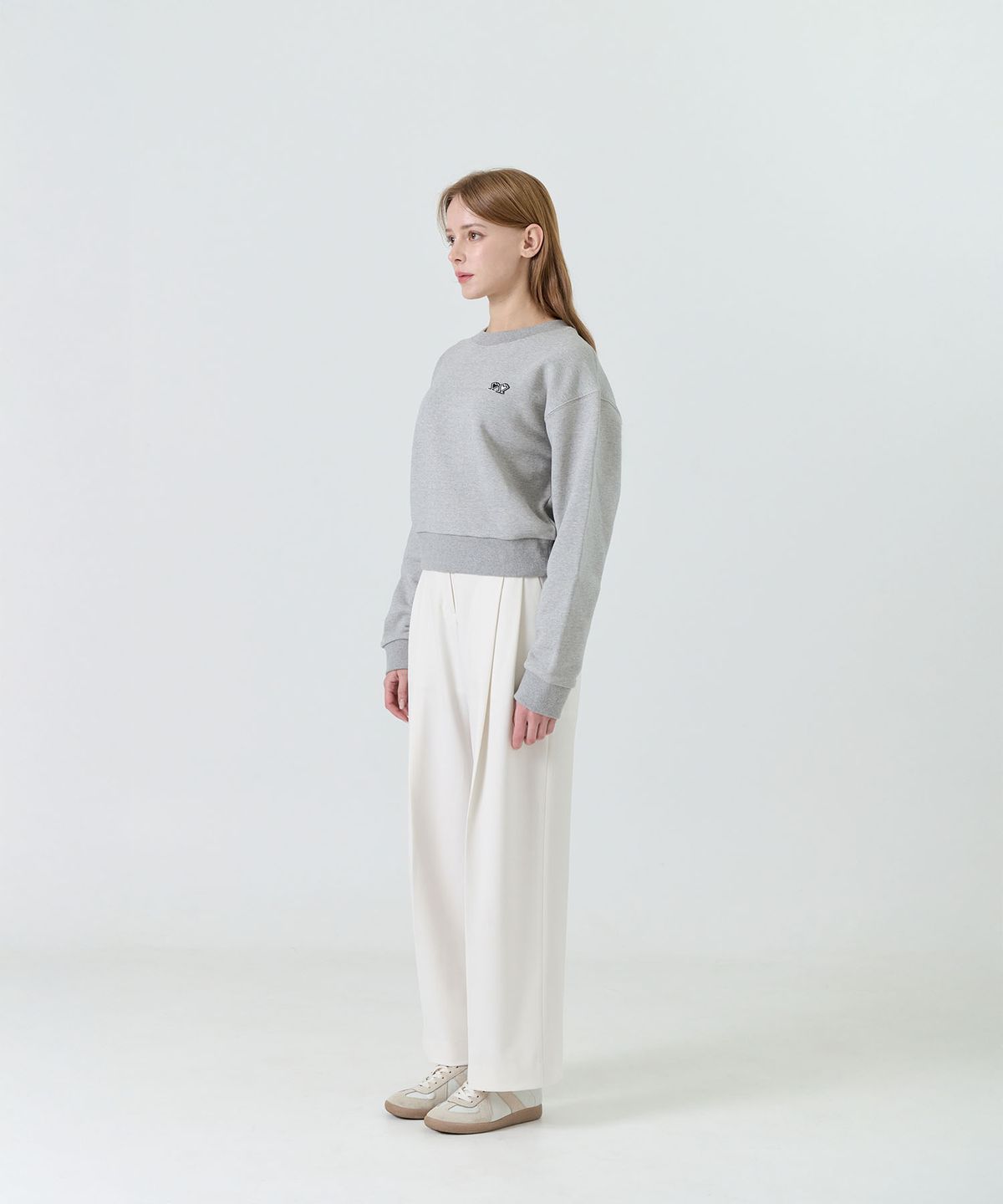 제마 에르베 르 코티디앙(ZEMA ÉLEVER LE QUOTIDIEN) Liberte Sweatshirt - Gray (리베르테 스웻셔츠)