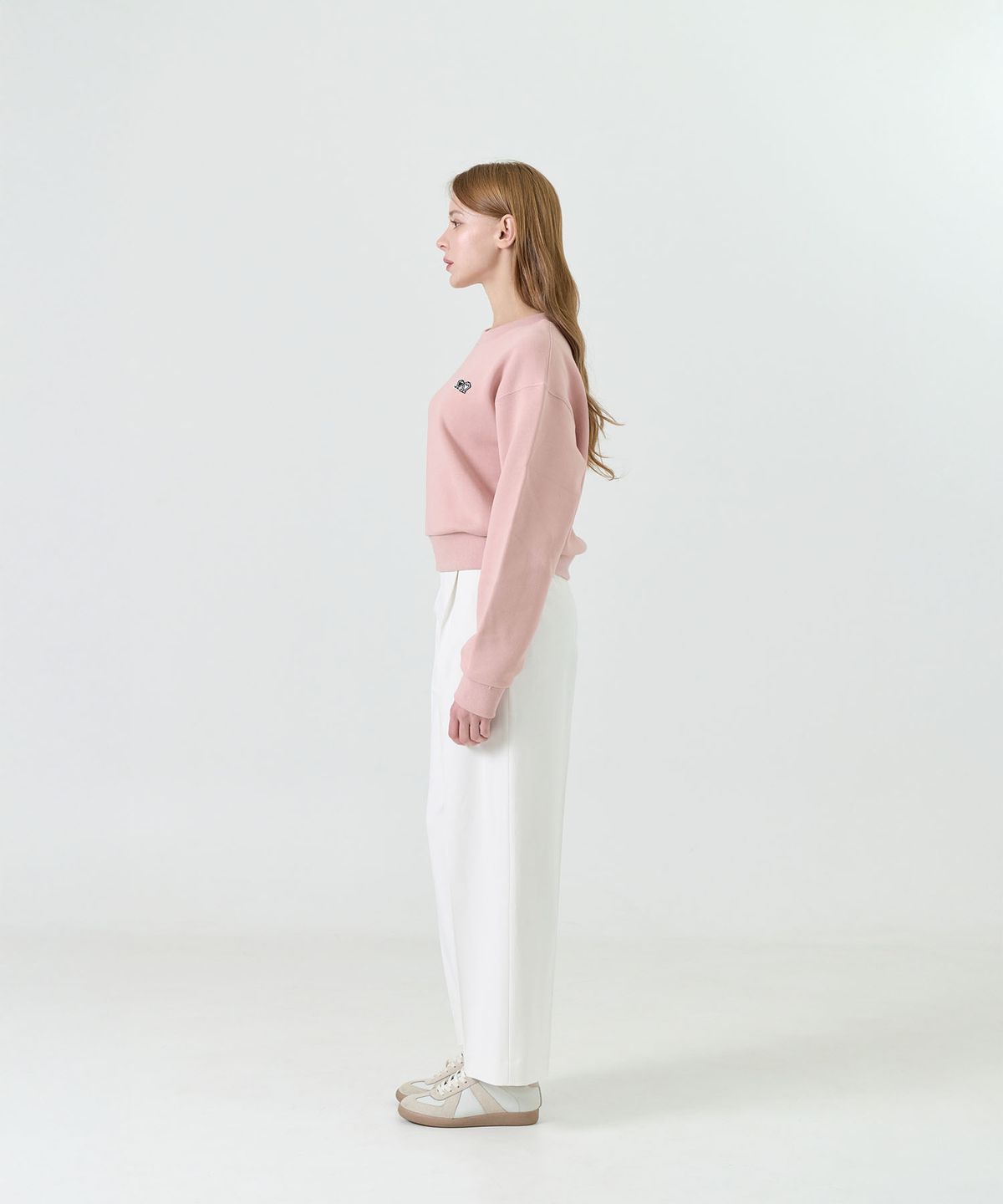 제마 에르베 르 코티디앙(ZEMA ÉLEVER LE QUOTIDIEN) Liberte Sweatshirt - Pink (리베르테 스웻셔츠)