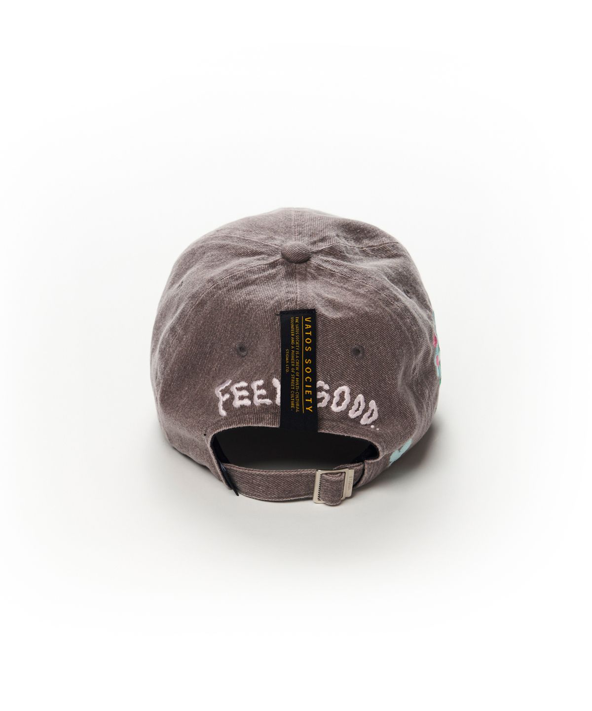 스티그마(STIGMA) FLOWER PIGMENT BIOWASHED BALL CAP PURPLE BROWN