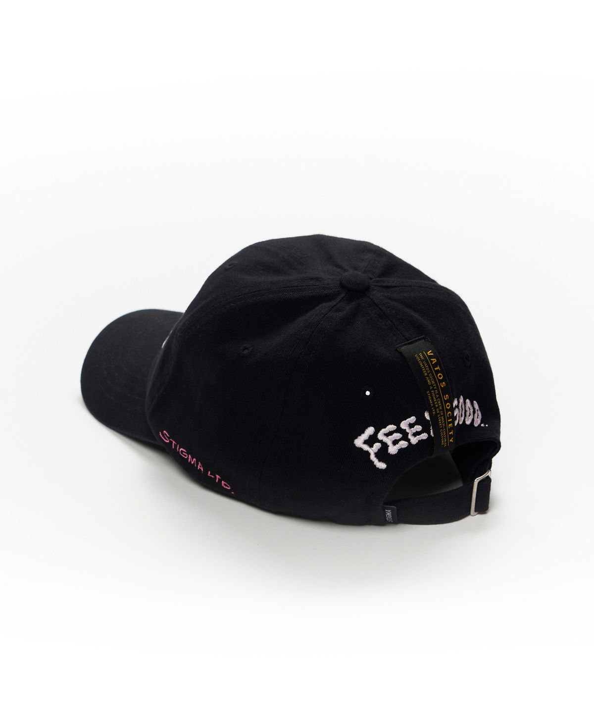 스티그마(STIGMA) FLOWER PIGMENT BIOWASHED BALL CAP BLACK