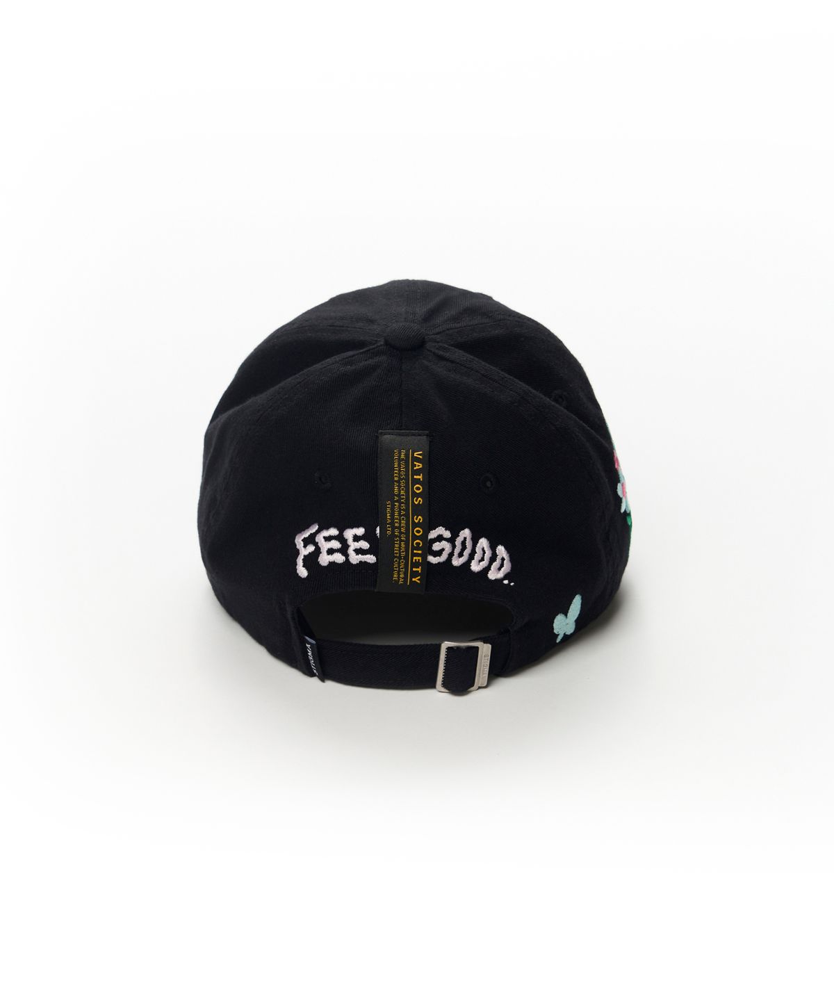 스티그마(STIGMA) FLOWER PIGMENT BIOWASHED BALL CAP BLACK