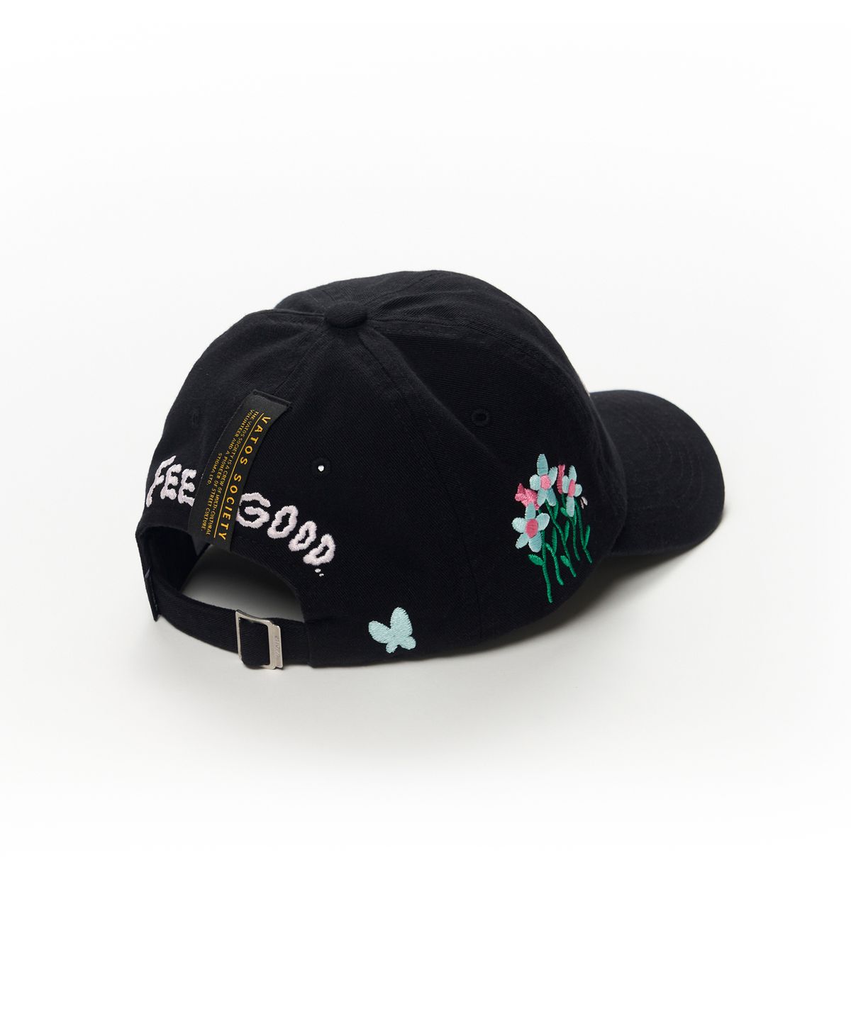 스티그마(STIGMA) FLOWER PIGMENT BIOWASHED BALL CAP BLACK