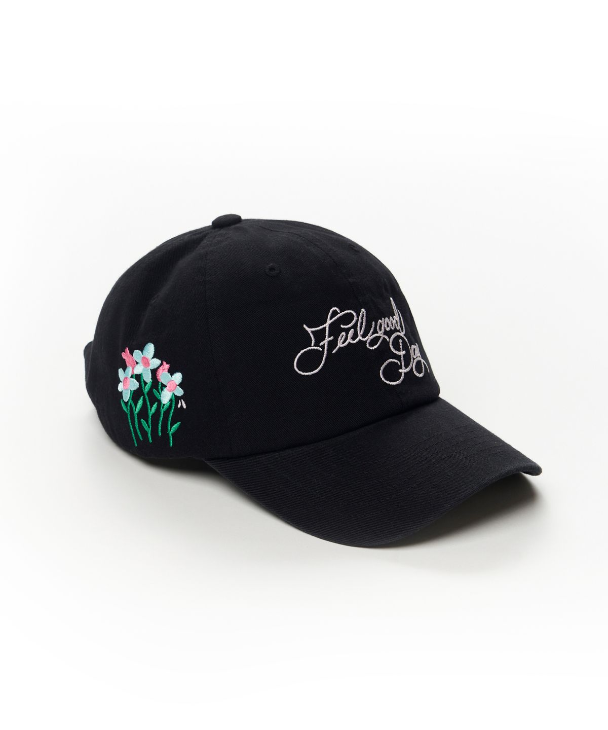 스티그마(STIGMA) FLOWER PIGMENT BIOWASHED BALL CAP BLACK