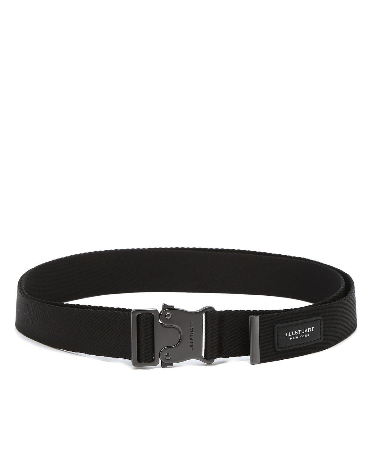 질스튜어트 맨 액세서리(JILLSTUART MEN ACC) 실버 버클 이지 벨트 JUBE6F912BK