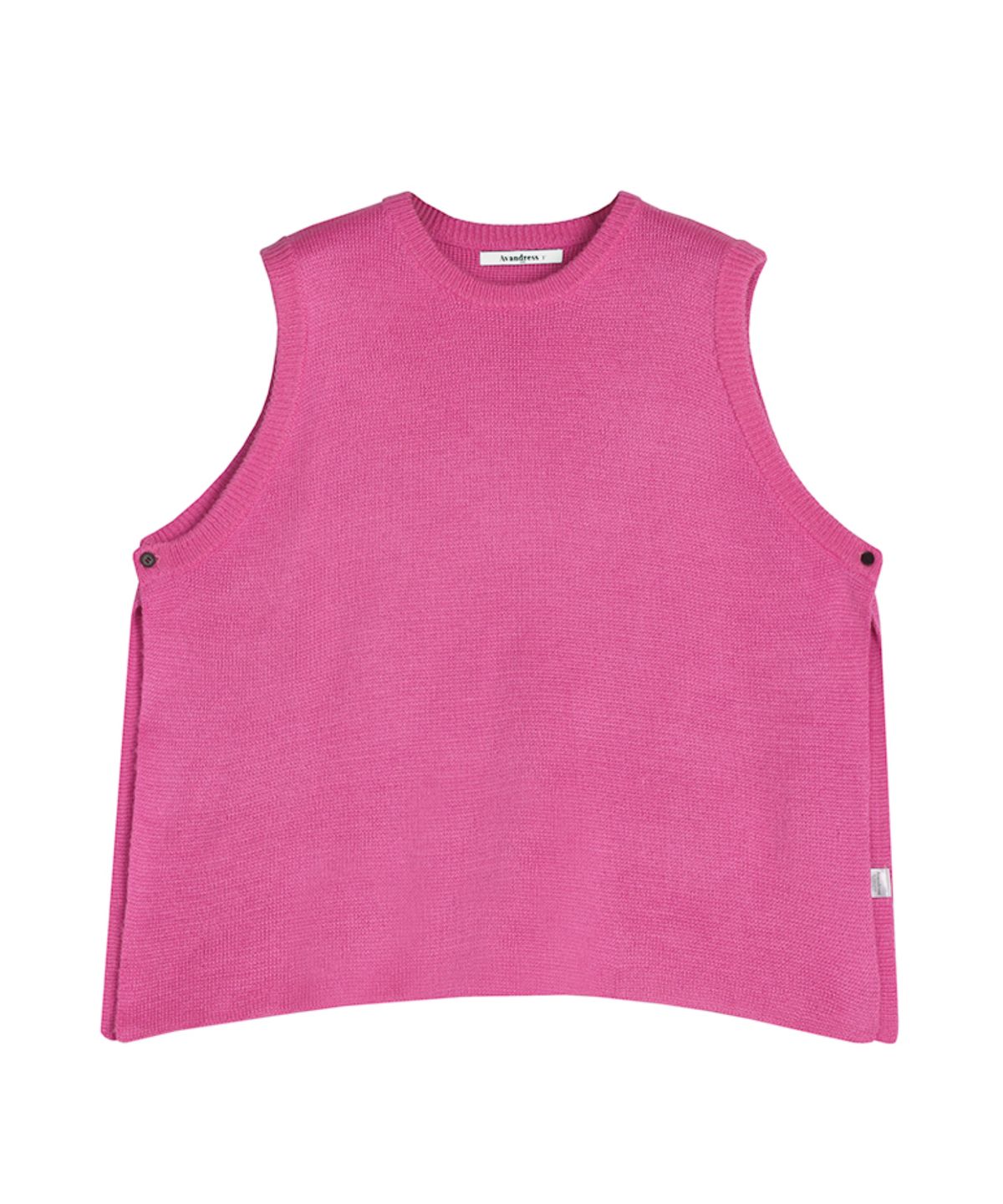 어반드레스(AVANDRESS) Vivid Slit Knit Vest - 7 COL