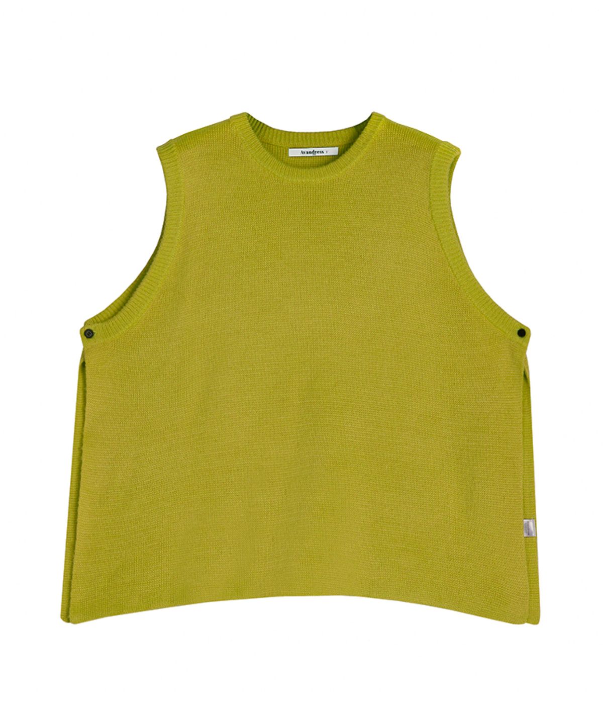 어반드레스(AVANDRESS) Vivid Slit Knit Vest - 7 COL