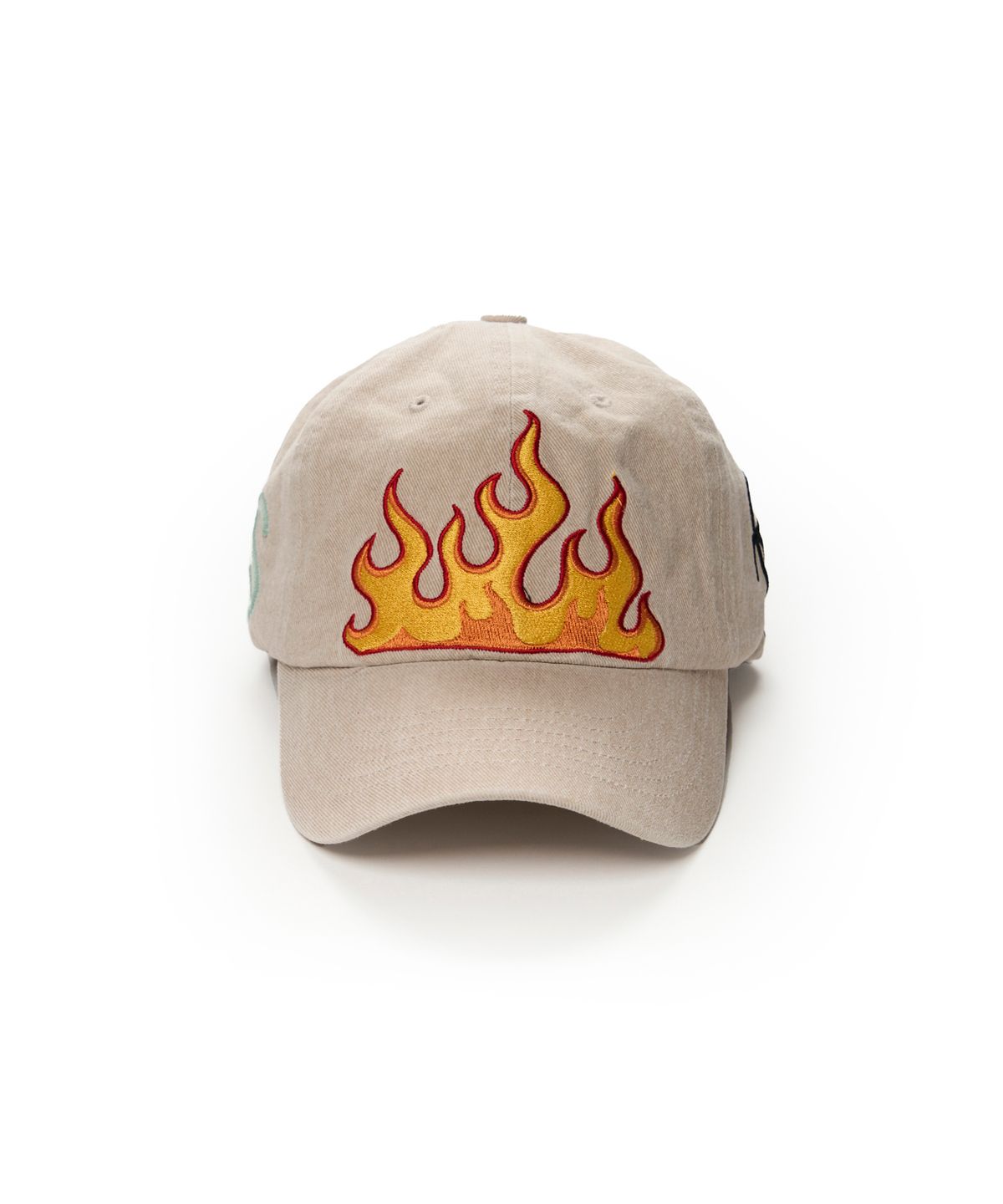 스티그마(STIGMA) FIRE PIGMENT BIOWASHED BALL CAP BEIGE