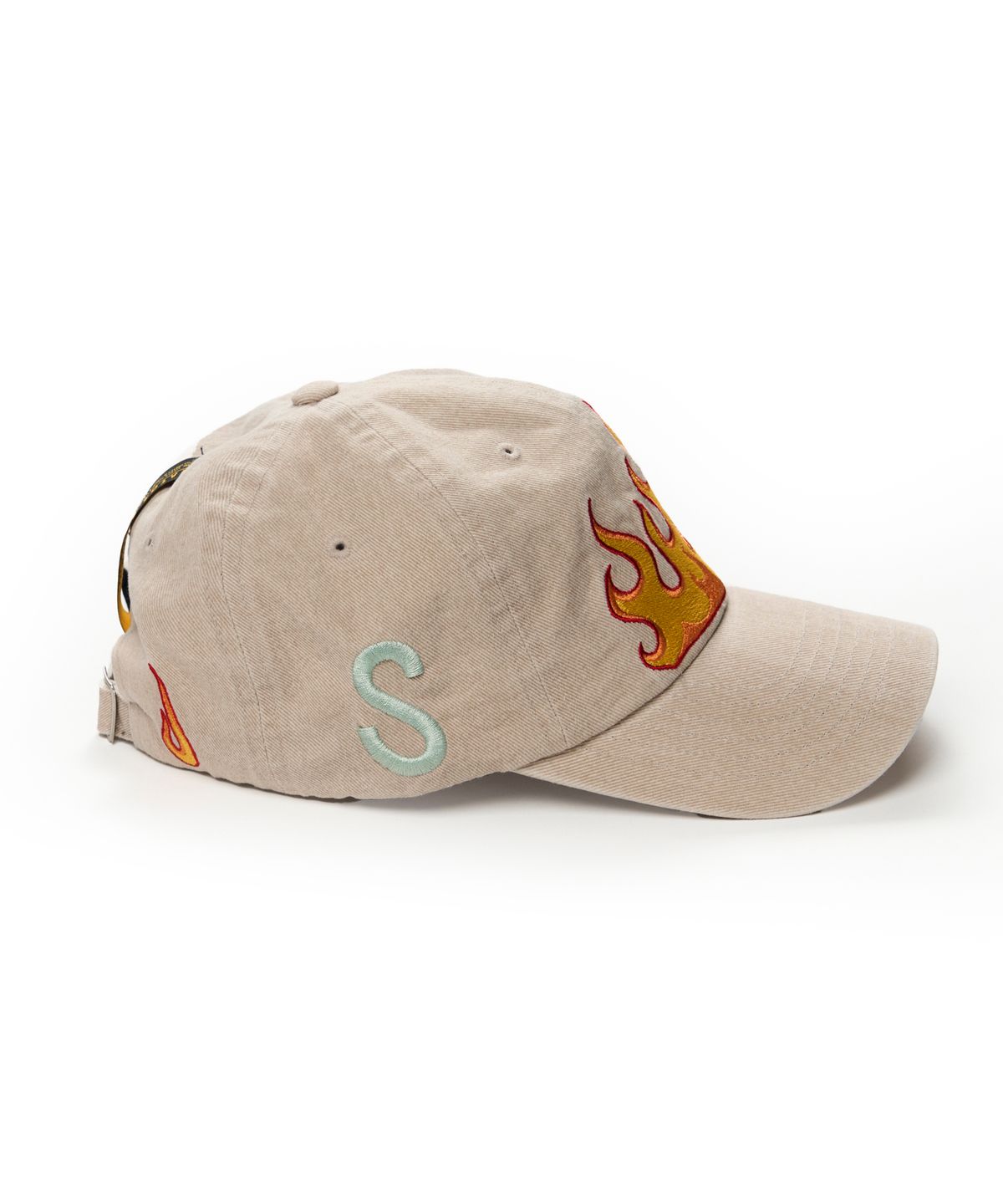 스티그마(STIGMA) FIRE PIGMENT BIOWASHED BALL CAP BEIGE