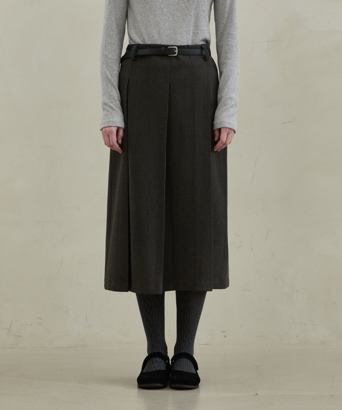 판도라핏(PANDORAFIT) Erika Long Skirt Belt Set