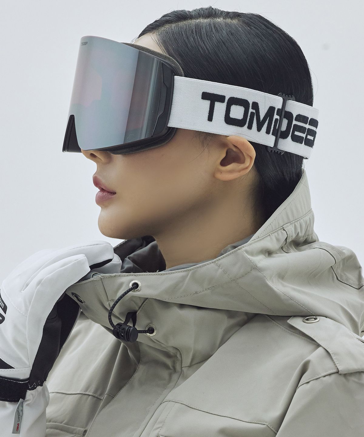 톰디어(TOMDEER) HD더블렌즈 방풍 스키고글 스노우보드 고글