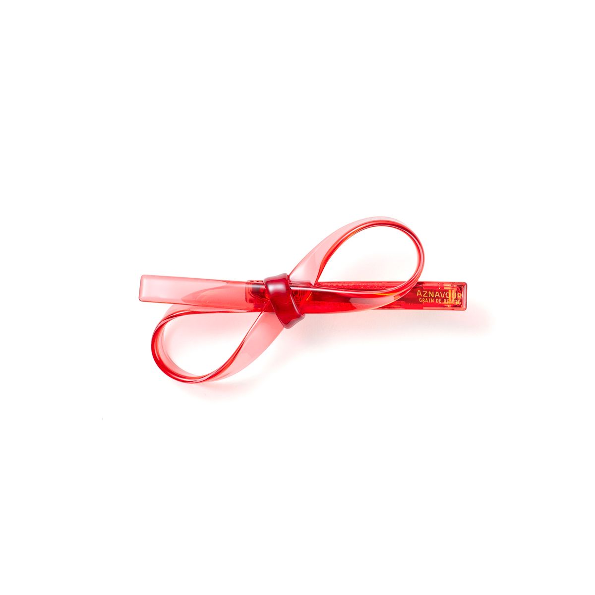 아즈나브르(AZNAVOUR) 루센트 데일리 리본 집게핀