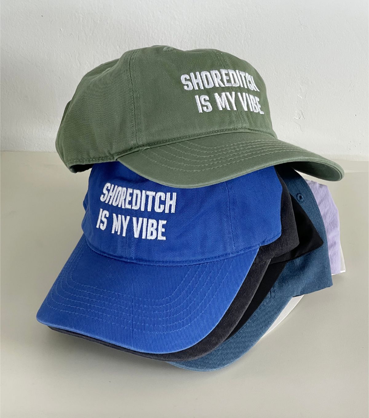 하이야(HAIYA) Shoreditch Vibe  모자 블루