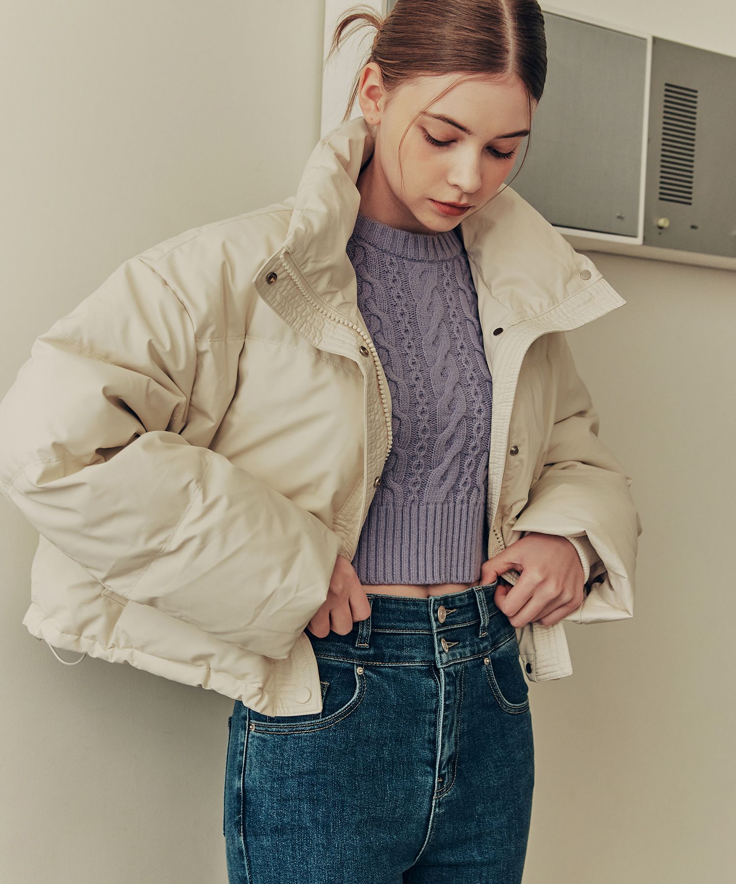 tall_mochaさん用 MUSINSA公式 | ZERO STREET High neck duck down short padding