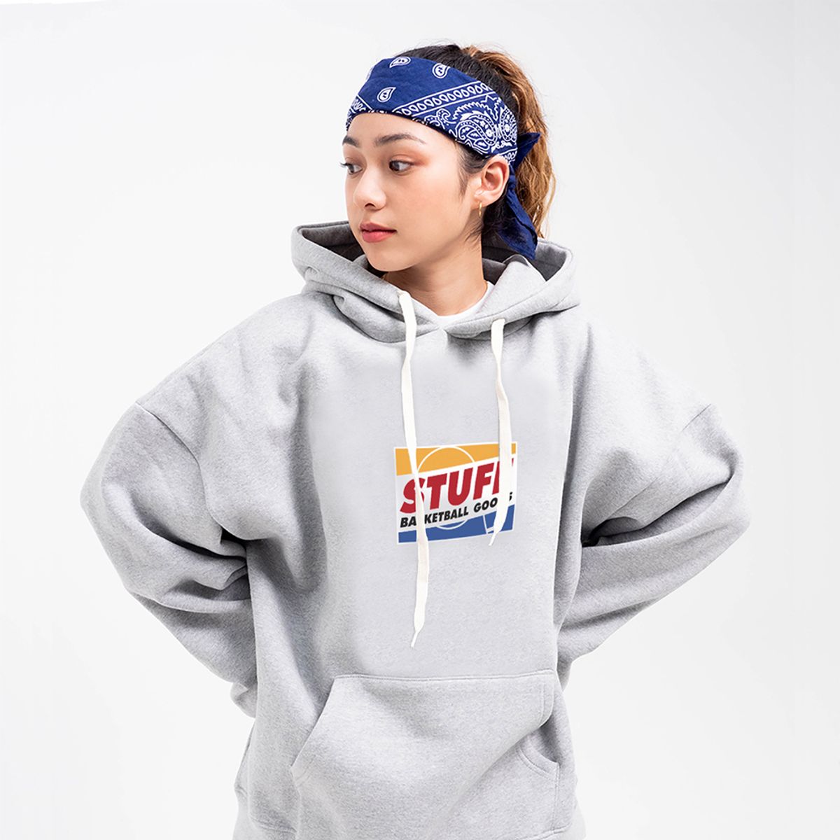 스터프(STUFF) 코트 굿즈 후드티