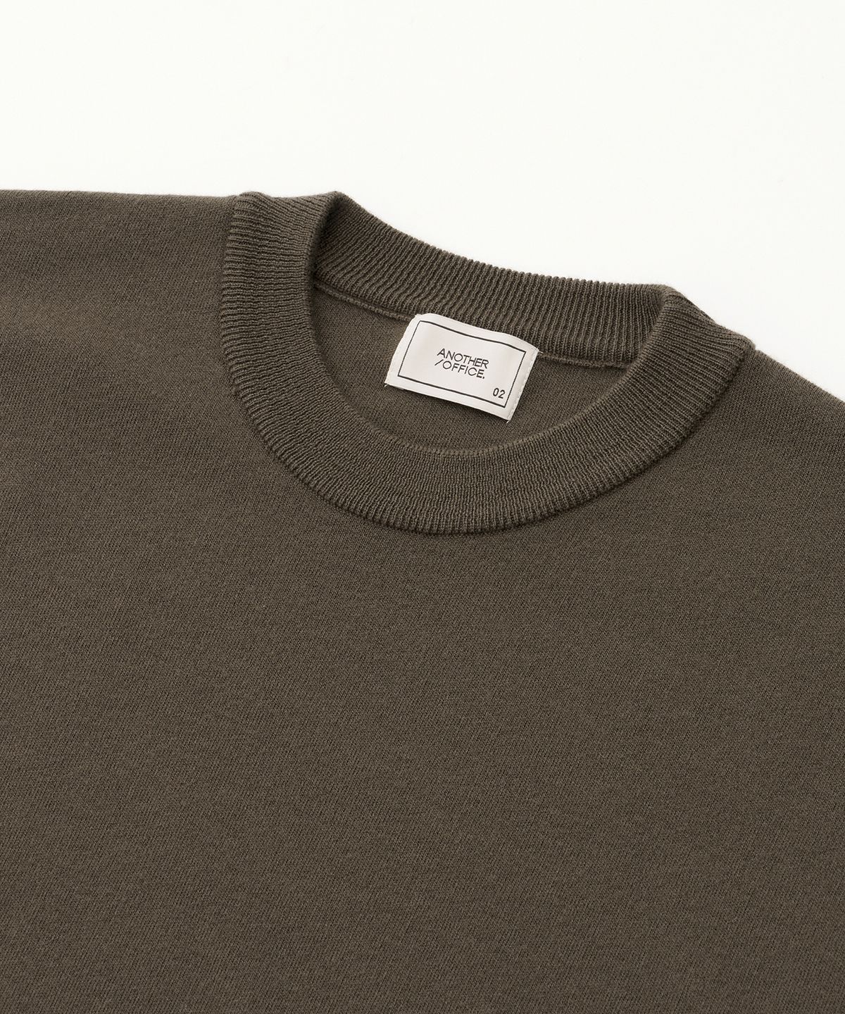 어나더 오피스(ANOTHER OFFICE) Doubleface Sponge Pullover (Clove)