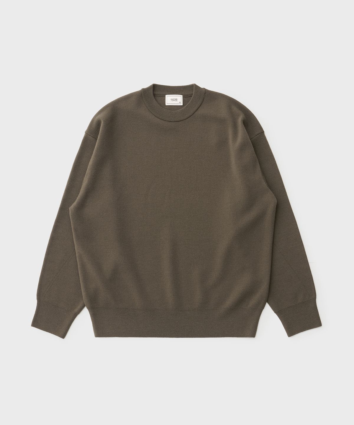 어나더 오피스(ANOTHER OFFICE) Doubleface Sponge Pullover (Clove)