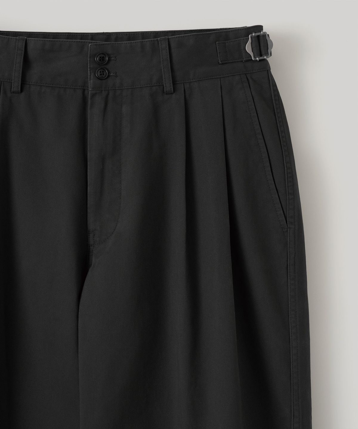 어나더 오피스(ANOTHER OFFICE) [AW] Santiago Chino Pants (Black)