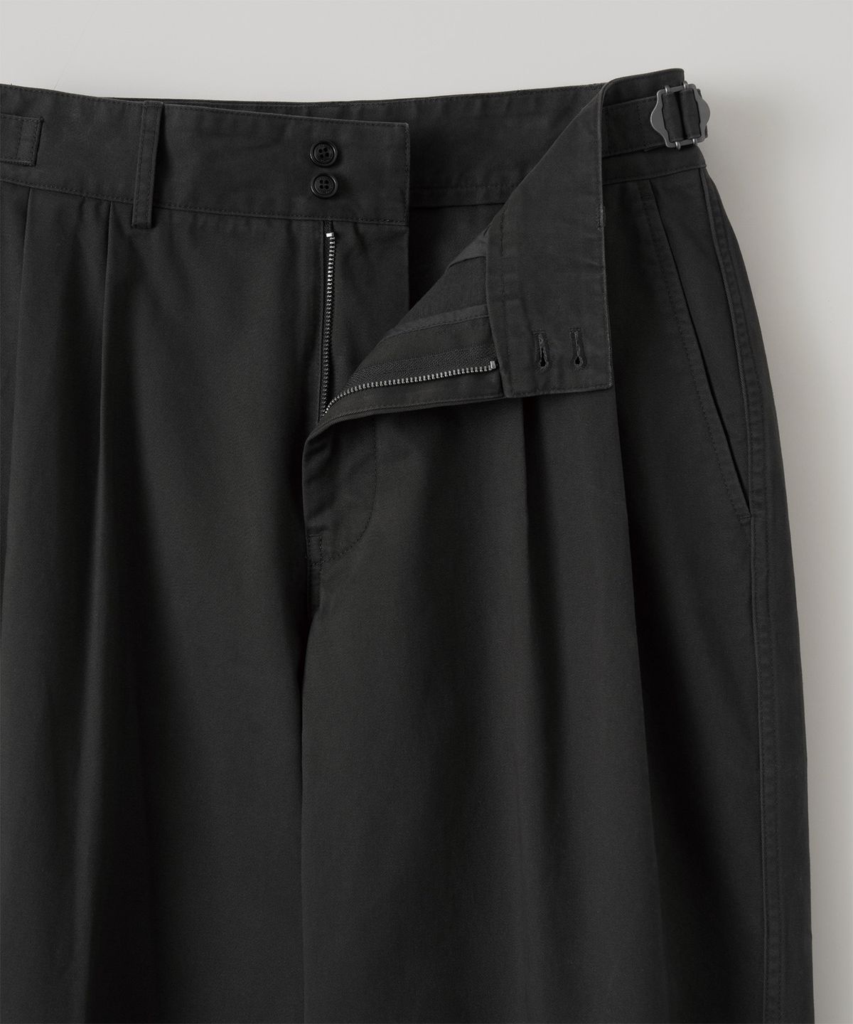어나더 오피스(ANOTHER OFFICE) [AW] Santiago Chino Pants (Black)