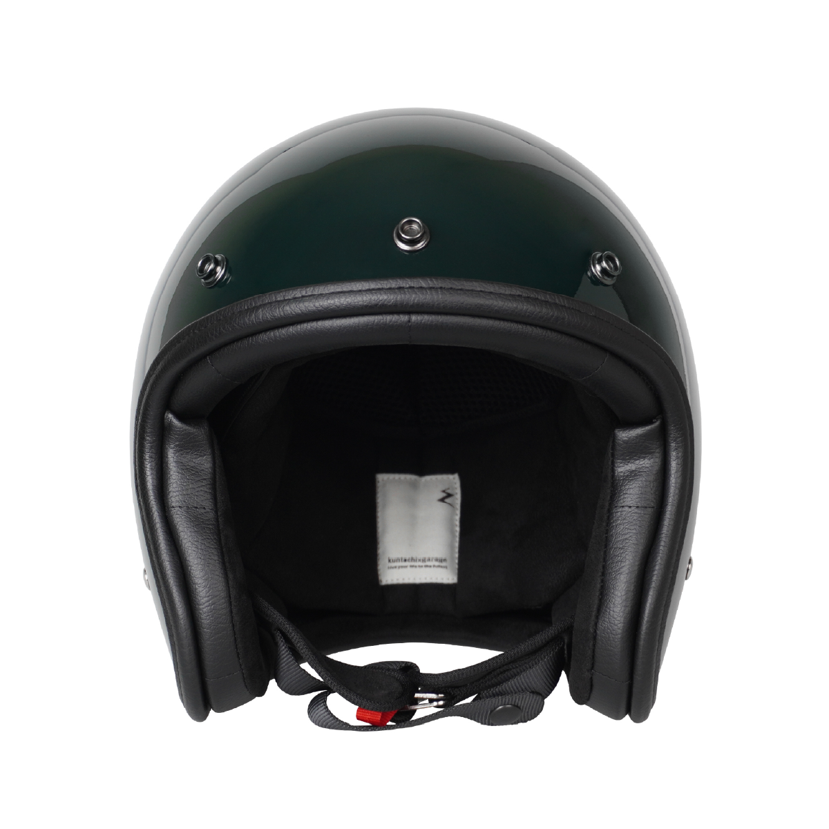 쿤타치(KUNTACH) Mods and Rockers helmet collection - Rockers FOREST GREEN