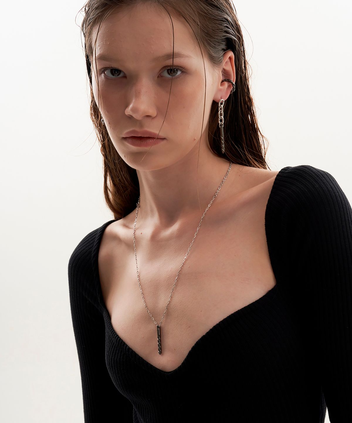 센티멍(SENTIMENTS) NO.279 [BLACK] NECKLACE