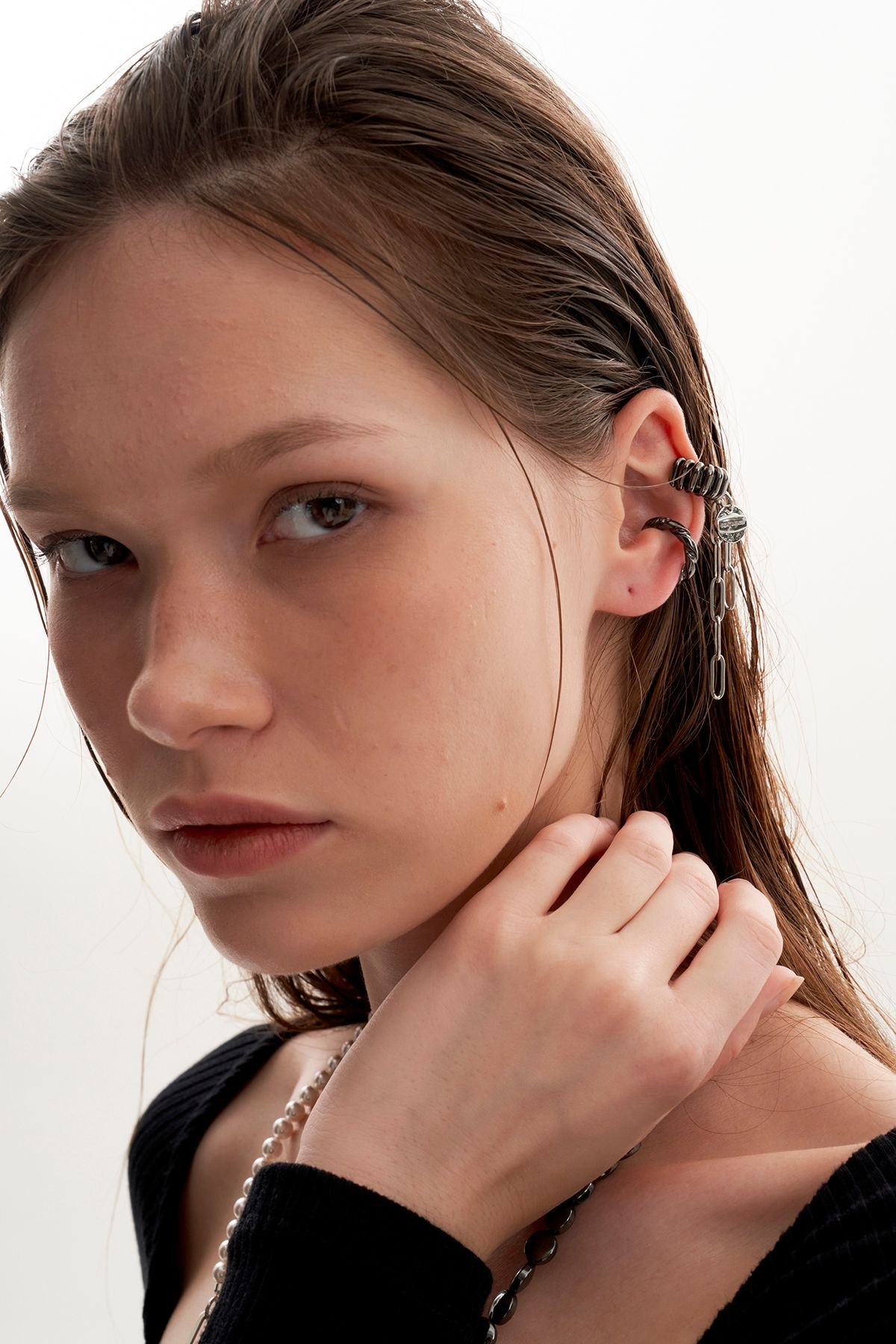 센티멍(SENTIMENTS) NO.284 [BLACK] EARCUFF