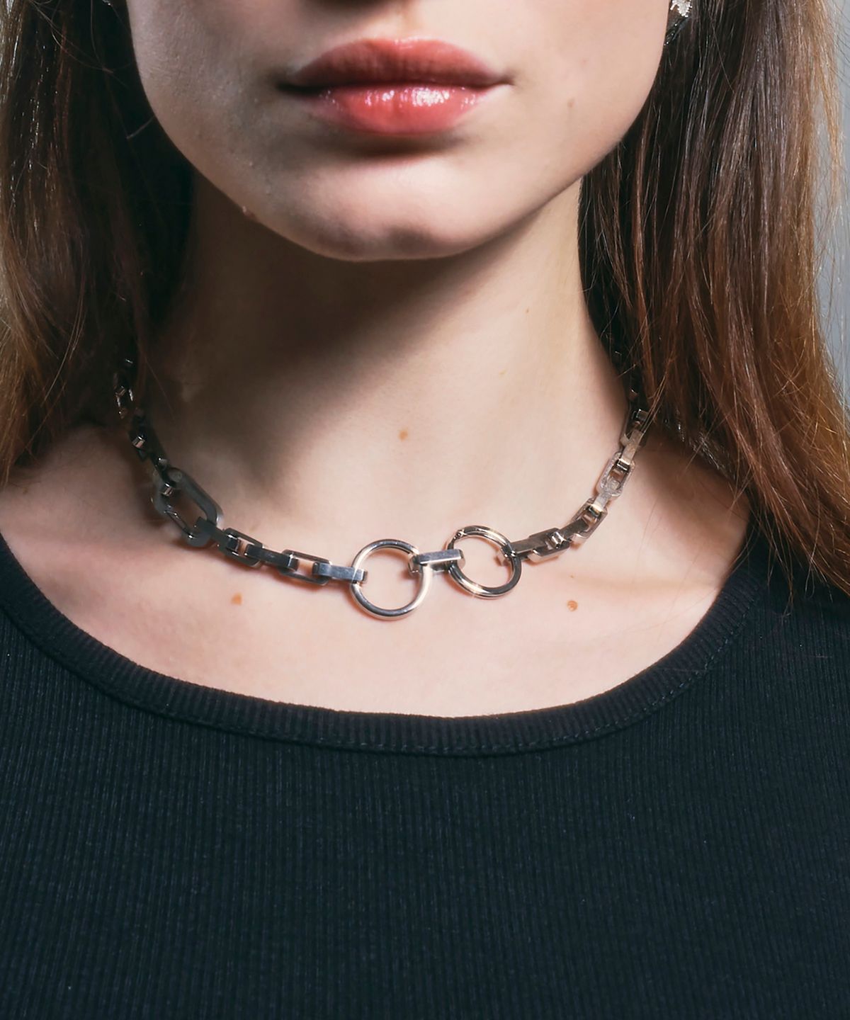 센티멍(SENTIMENTS) NO.320 TWO RING NECKLACE