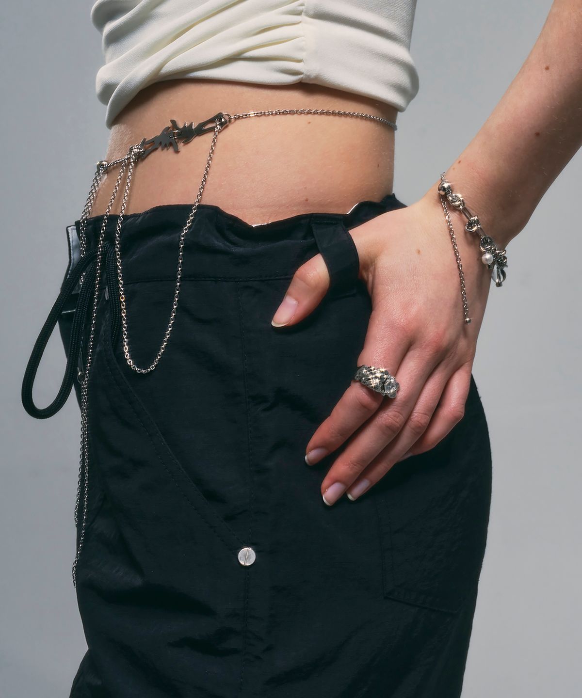 센티멍(SENTIMENTS) NO.324 [SILVER] GEOMETRY HEART RING
