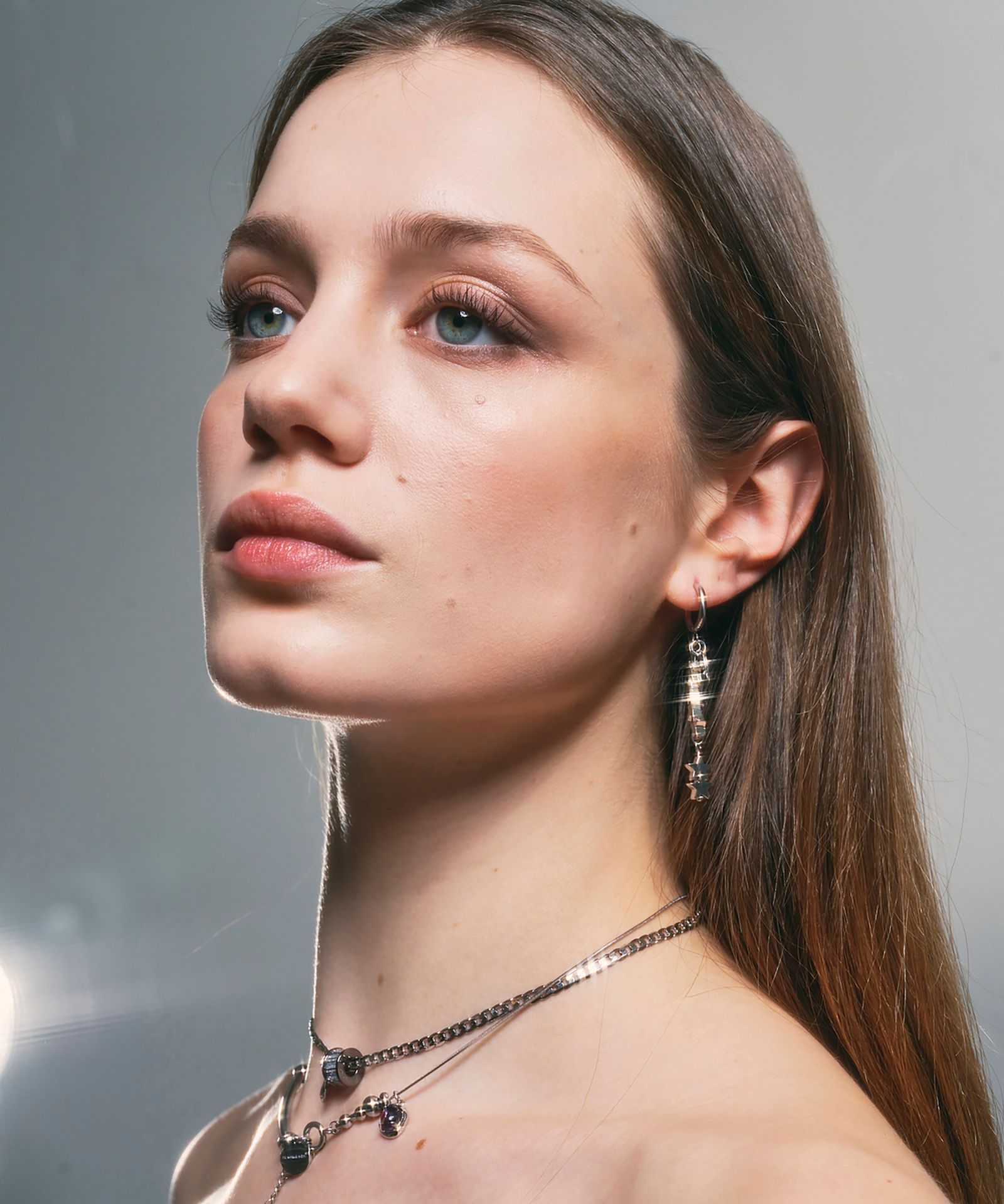★SENTIMENTS★ NO.328 [SILVER] STAR UNBALANCE EARRING MUSINSA | SENTIMENTS NO.328 STAR UNBALANCE EARRING