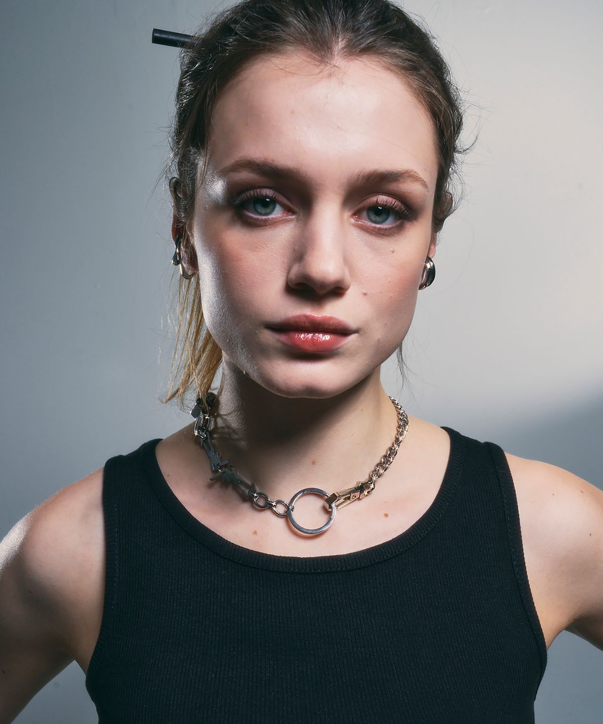 센티멍(SENTIMENTS) NO.351 GEOMETRY HAVY NECKLACE