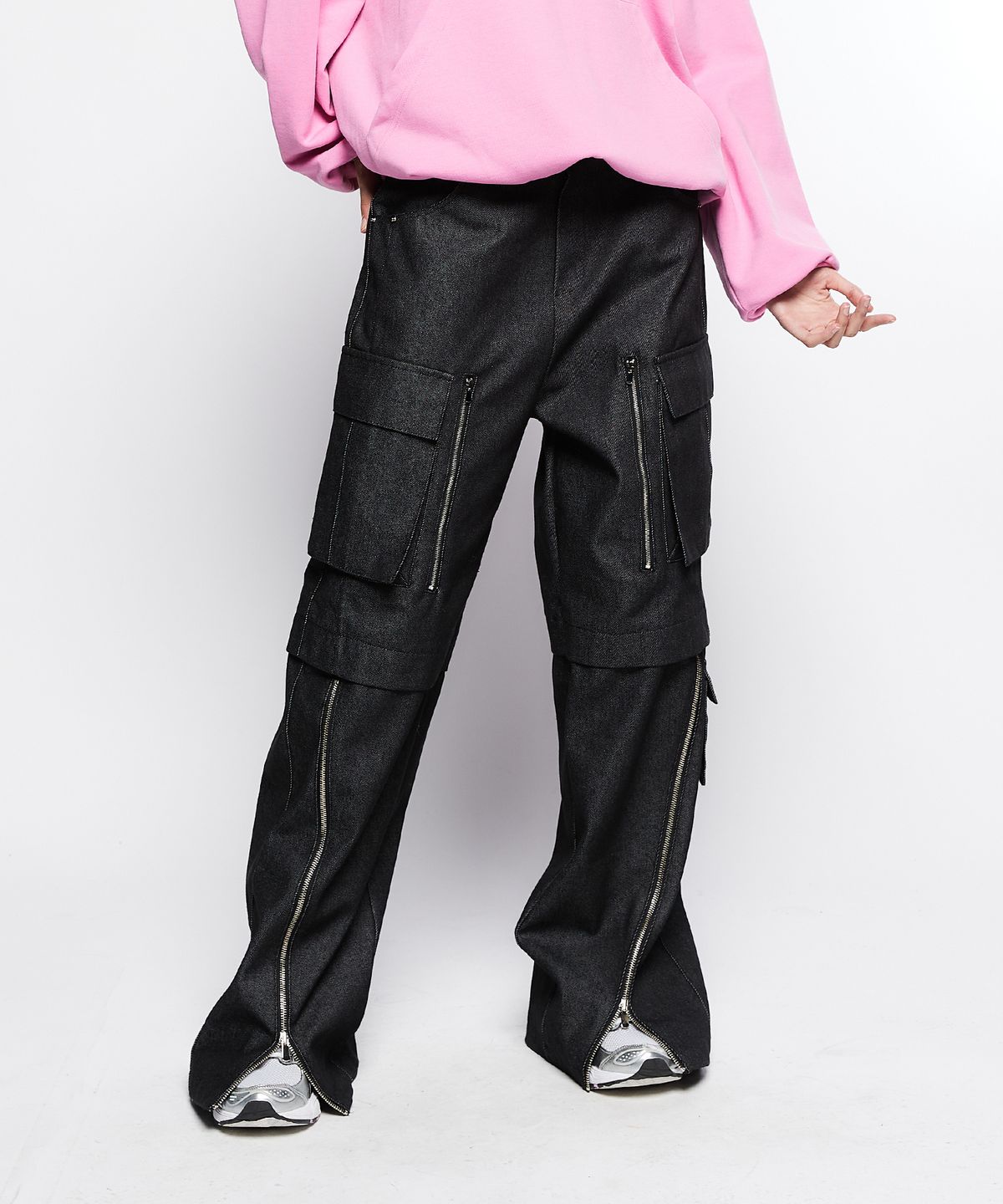 라티젠(LARTIGENT) L7 WIDE POCKET PANTS(BLACK)