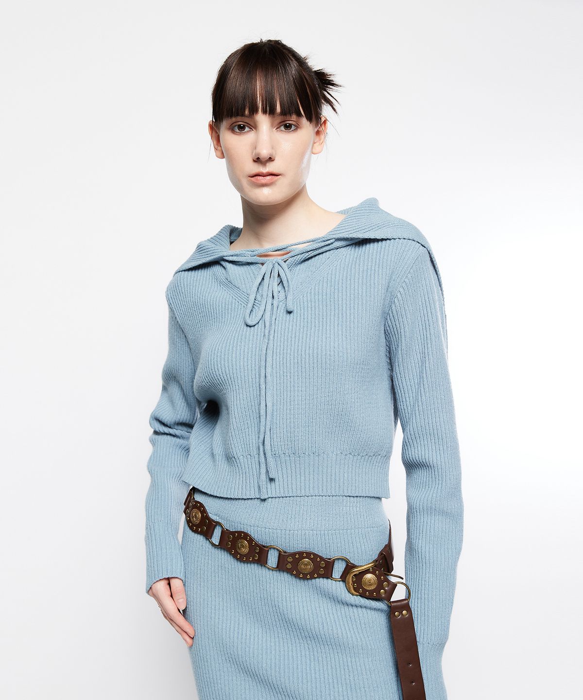 라티젠(LARTIGENT) L7 SAILOR KNIT SET(SKY BLUE)
