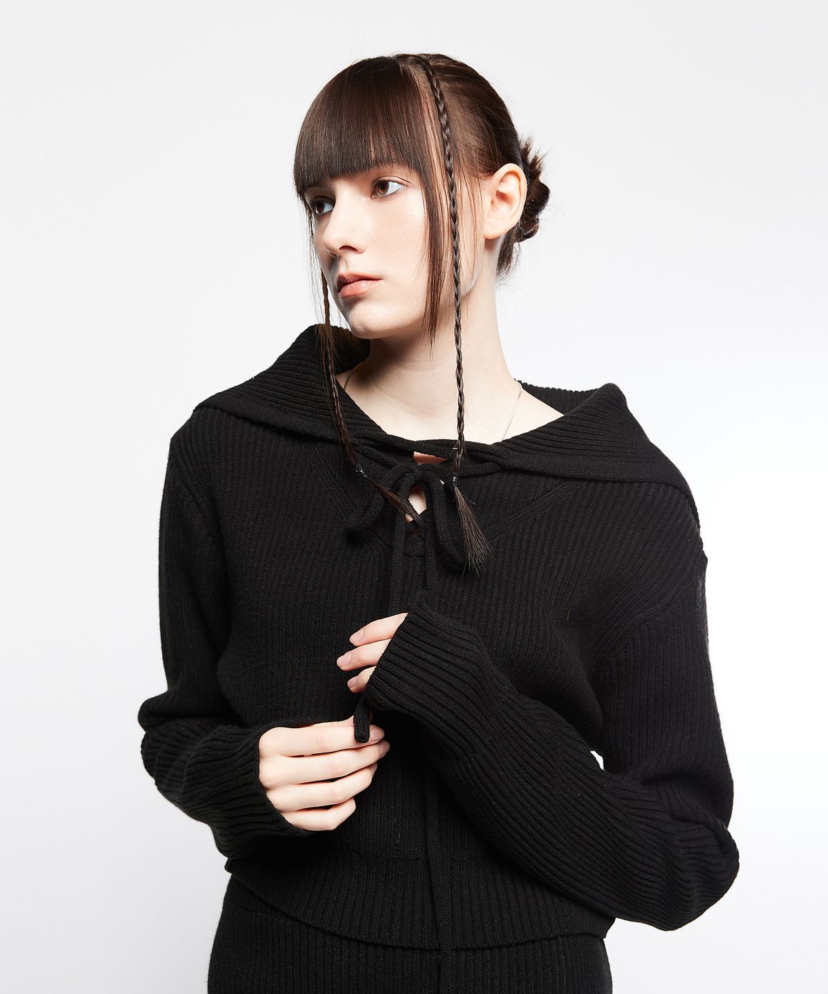 라티젠(LARTIGENT) L7 SAILOR KNIT SET(BLACK)