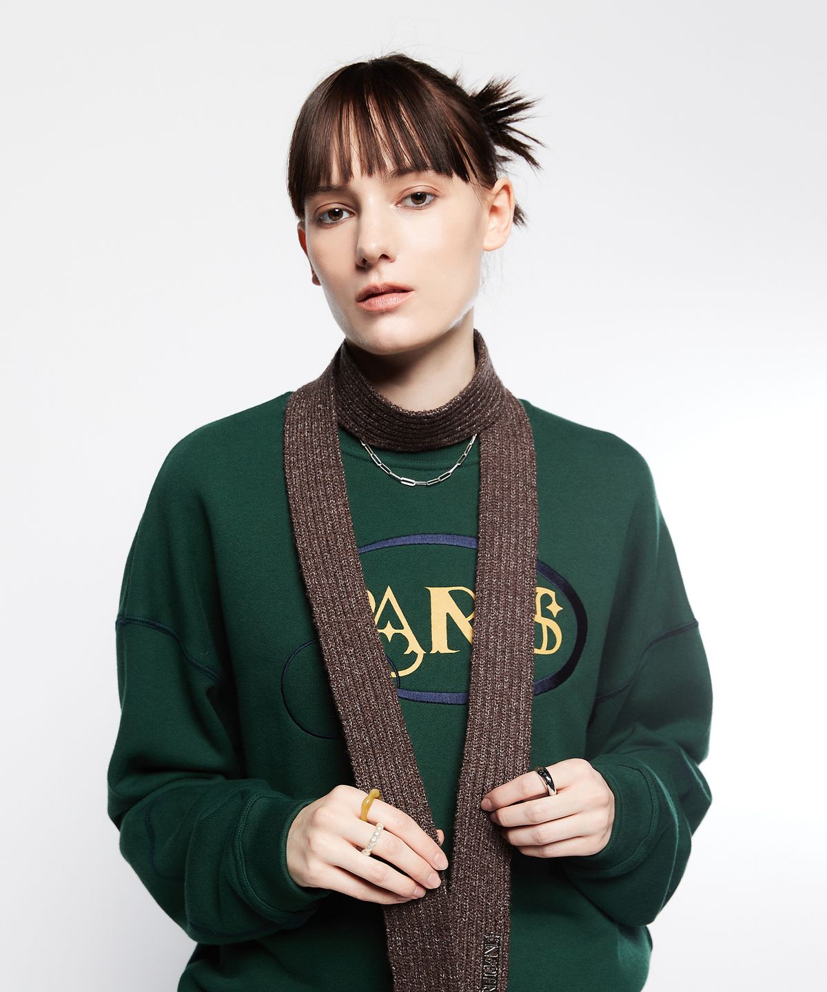 라티젠(LARTIGENT) L7 MIX MUFFLER(BROWN)