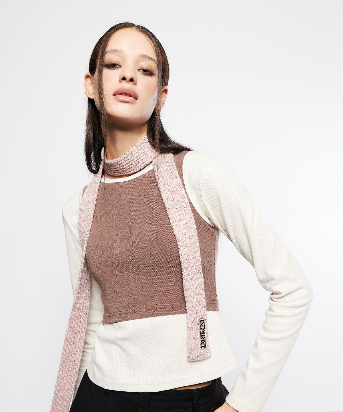 라티젠(LARTIGENT) L7 MIX MUFFLER(PINK)