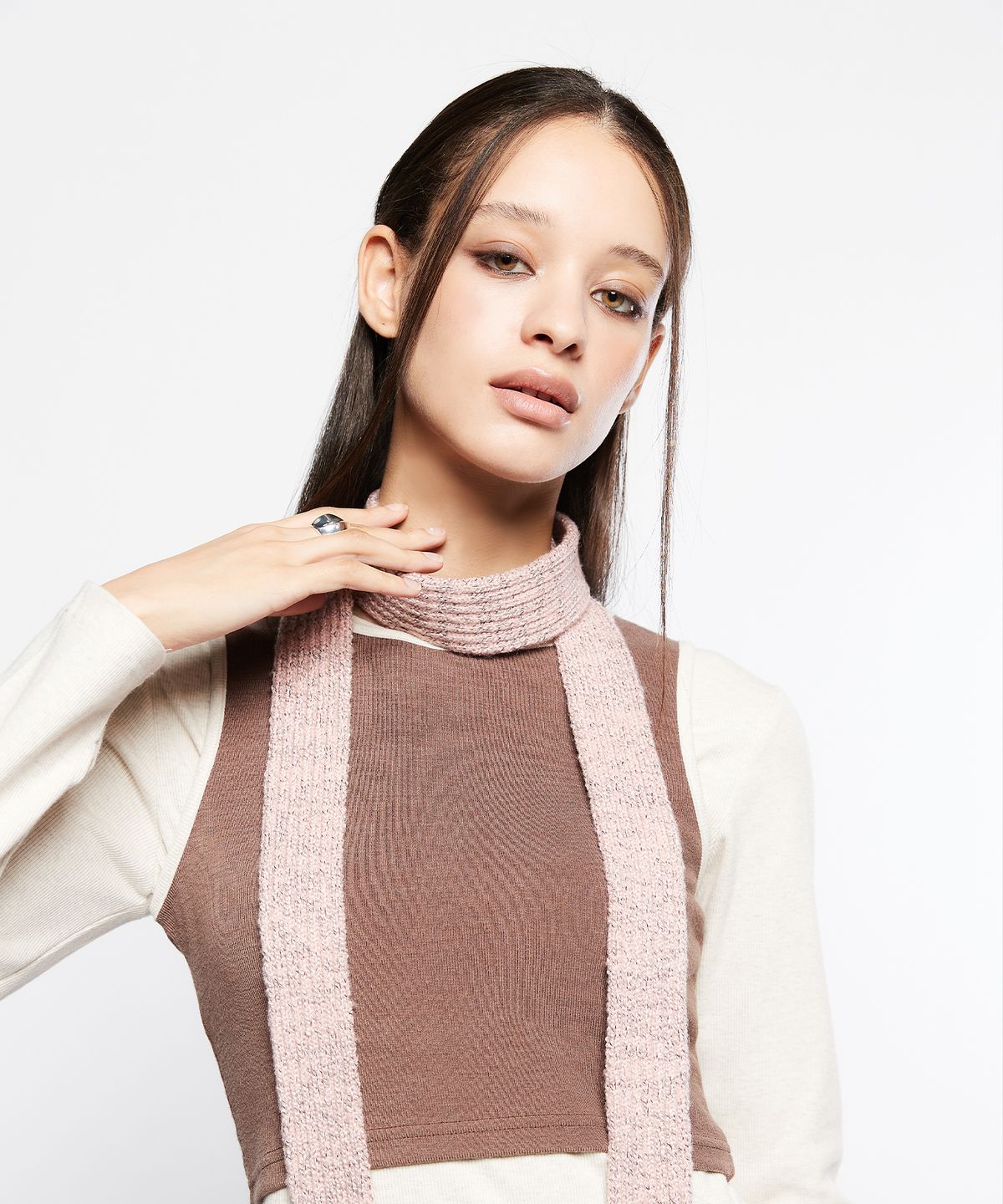 라티젠(LARTIGENT) L7 MIX MUFFLER(PINK)