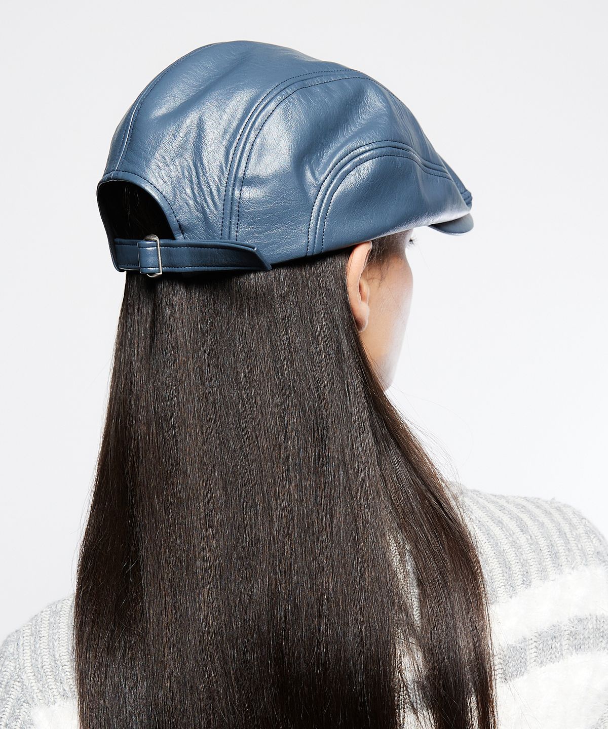 라티젠(LARTIGENT) L7 LEATHER HUNTING CAP(BLUE)