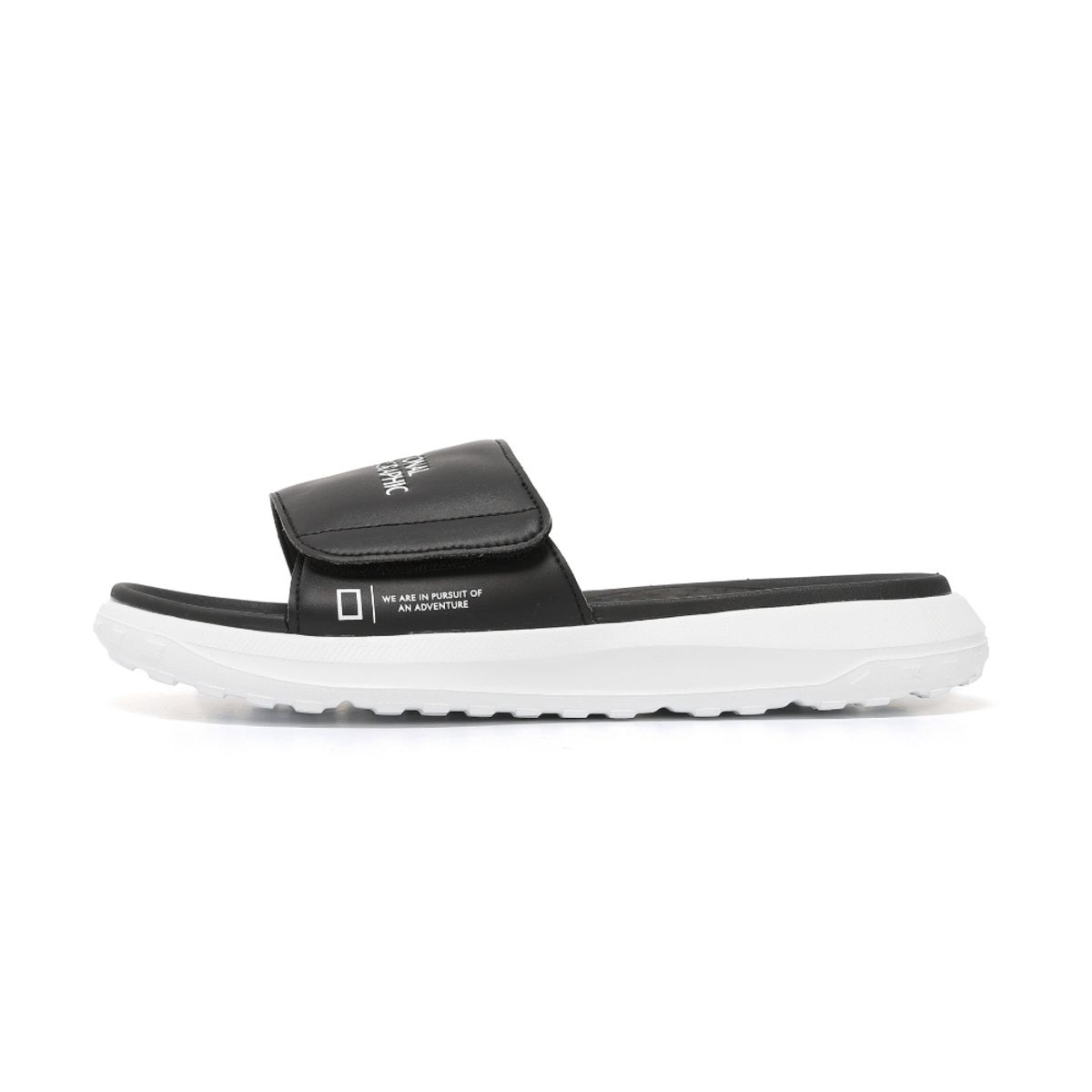 내셔널지오그래픽(NATIONALGEOGRAPHIC) N242USD322 픽셀 슬라이드 BLACK