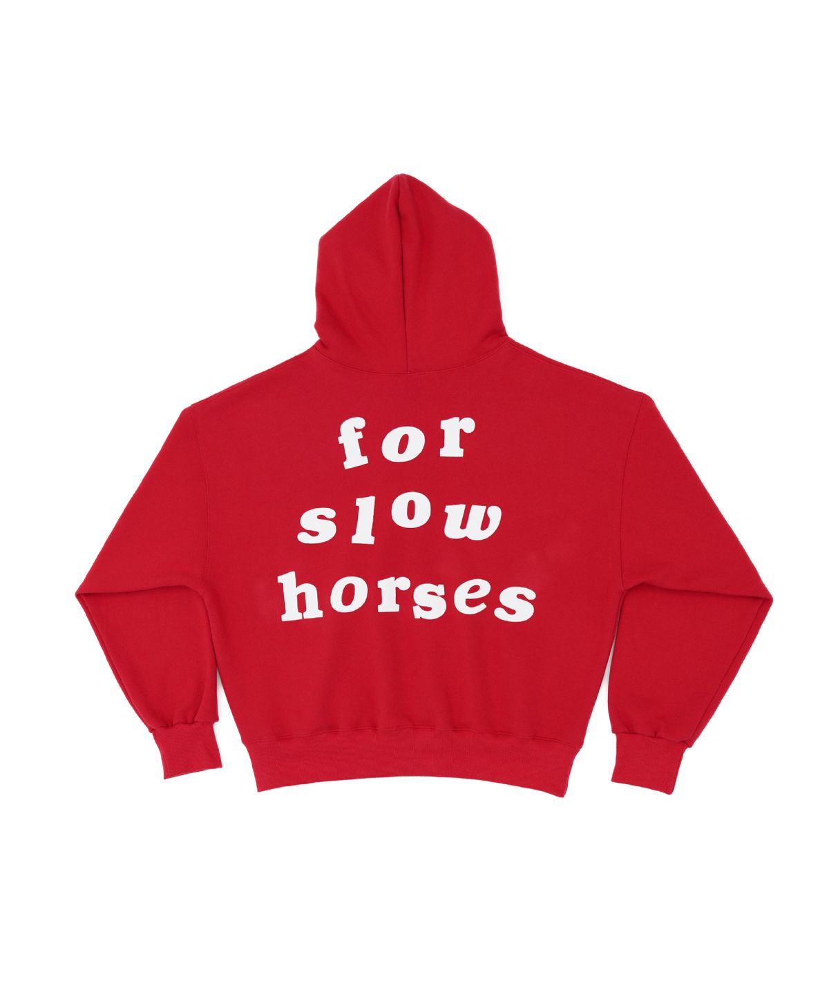 네더월드(NETHERWORLD) SLOW HORSES HOODIE RED