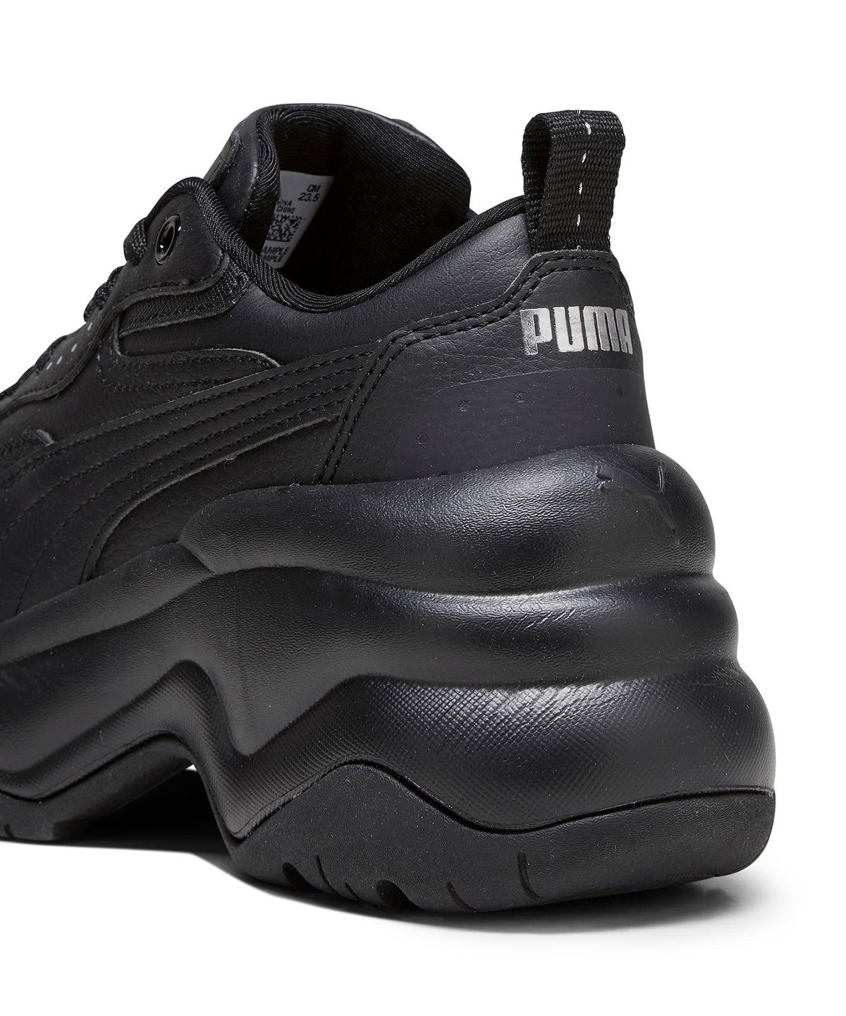 푸마(PUMA) 실리아 웨지 - 블랙:실버 / 393915-03
