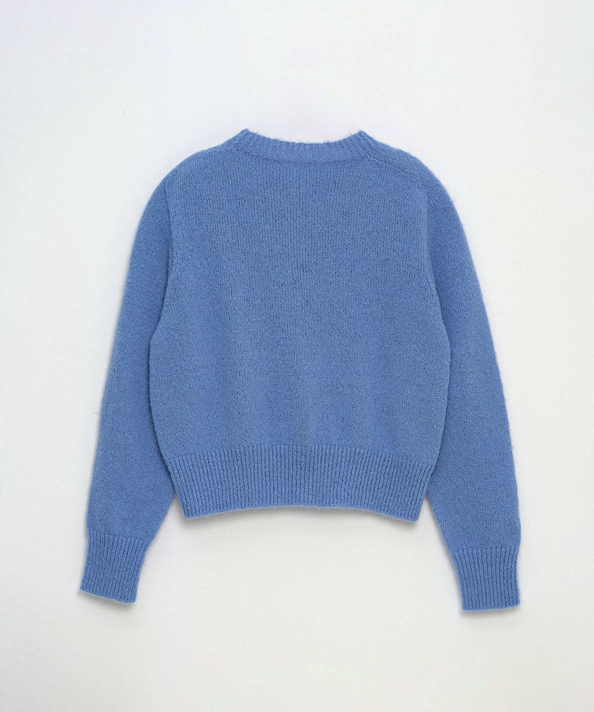 셀리테일즈(CELITAILS) WHOLEGARMENT BUTTON CARDIGAN_BLUE