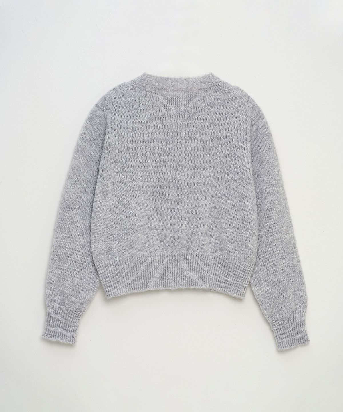 셀리테일즈(CELITAILS) WHOLEGARMENT BUTTON CARDIGAN_GREY