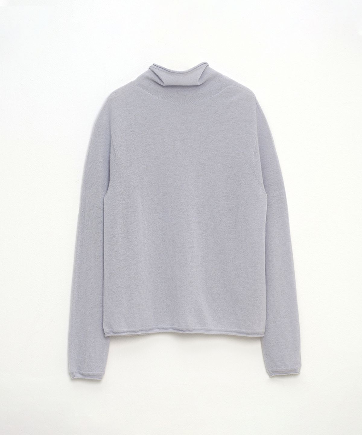 셀리테일즈(CELITAILS) WOOL WHOLEGARMENT TURTLENECK_GREY