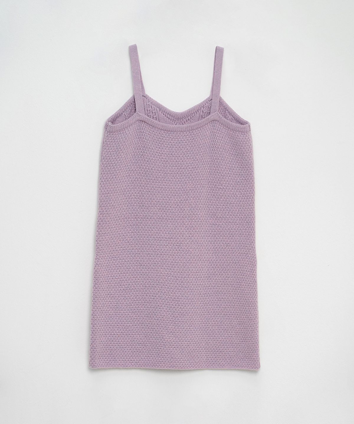 셀리테일즈(CELITAILS) CABLE KNIT DRESS_PURPLE