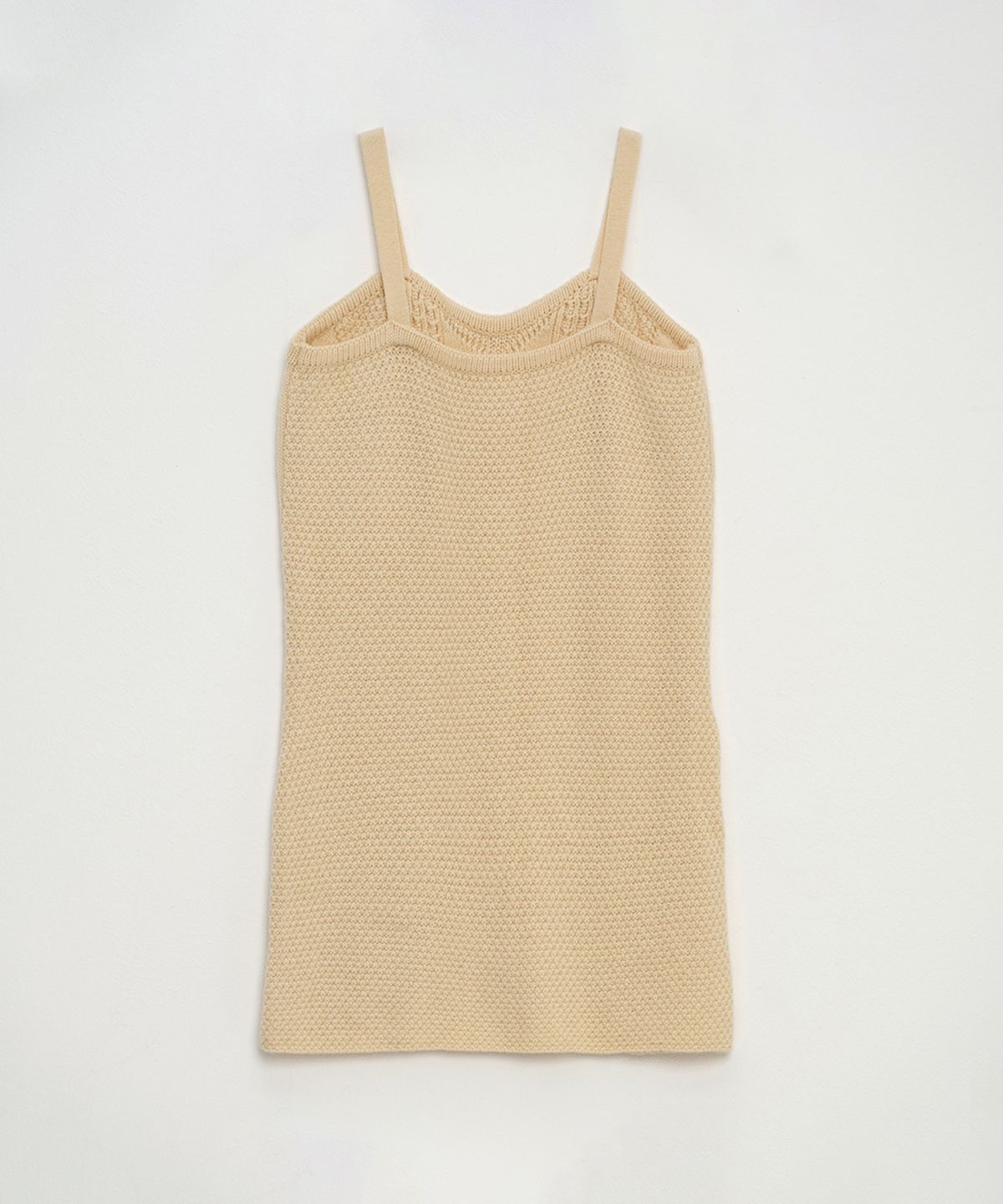 셀리테일즈(CELITAILS) CABLE KNIT DRESS_YELLOW