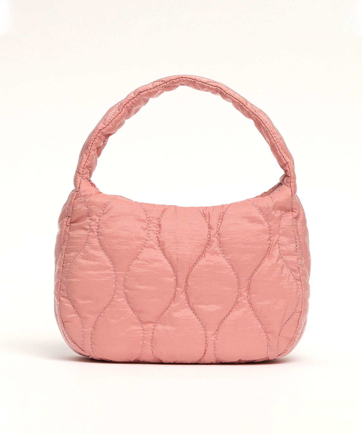 셀리테일즈(CELITAILS) MINI QUILTED HOBO BAG_PINK