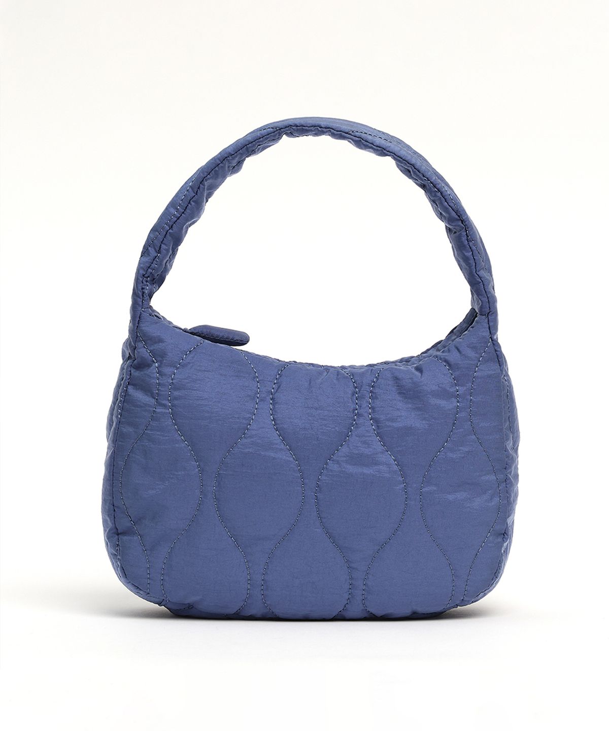 셀리테일즈(CELITAILS) MINI QUILTED HOBO BAG_BLUE