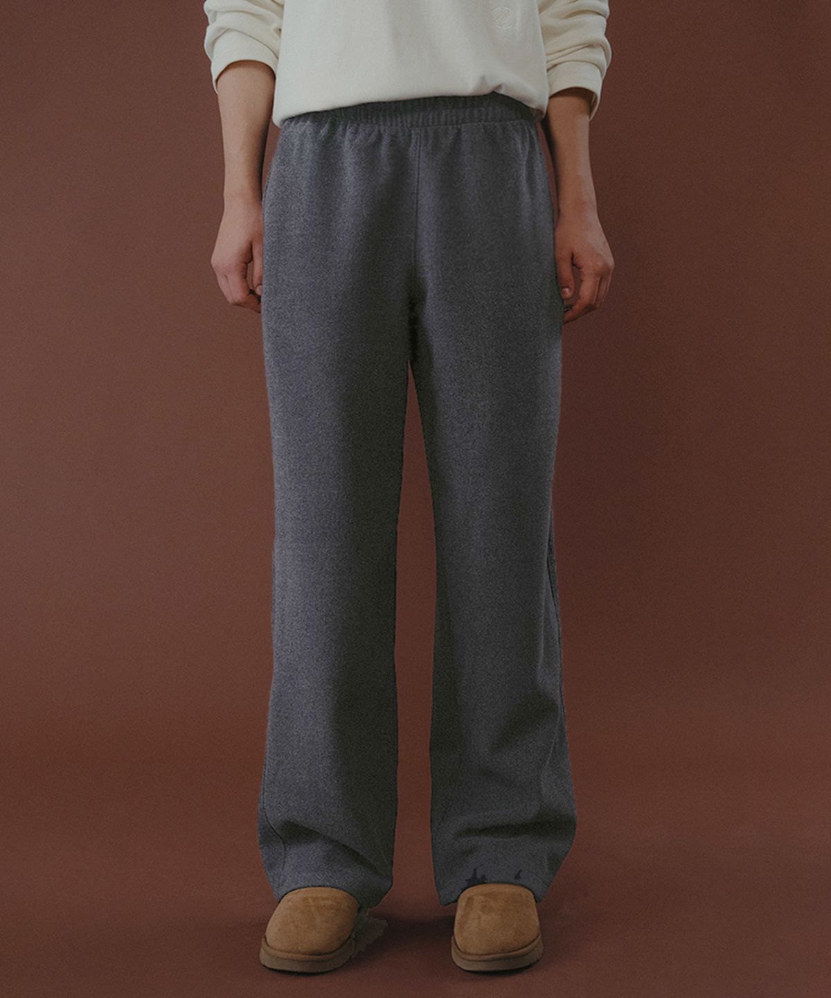 유라고(URAGO) Mont banding wide pants