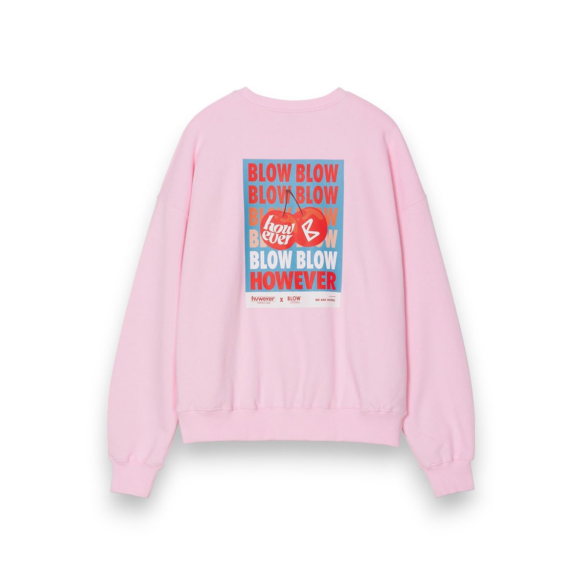 블로우(BLOW) HOWEVER 연남 x BLOW 블로우 GRAPHIC SWEATSHIRT
