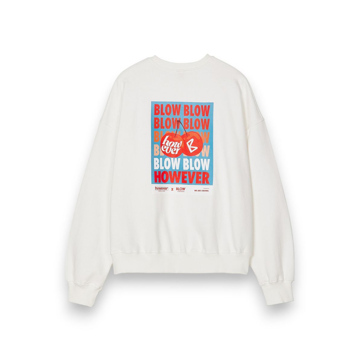 블로우(BLOW) HOWEVER 연남 x BLOW 블로우 GRAPHIC SWEATSHIRT