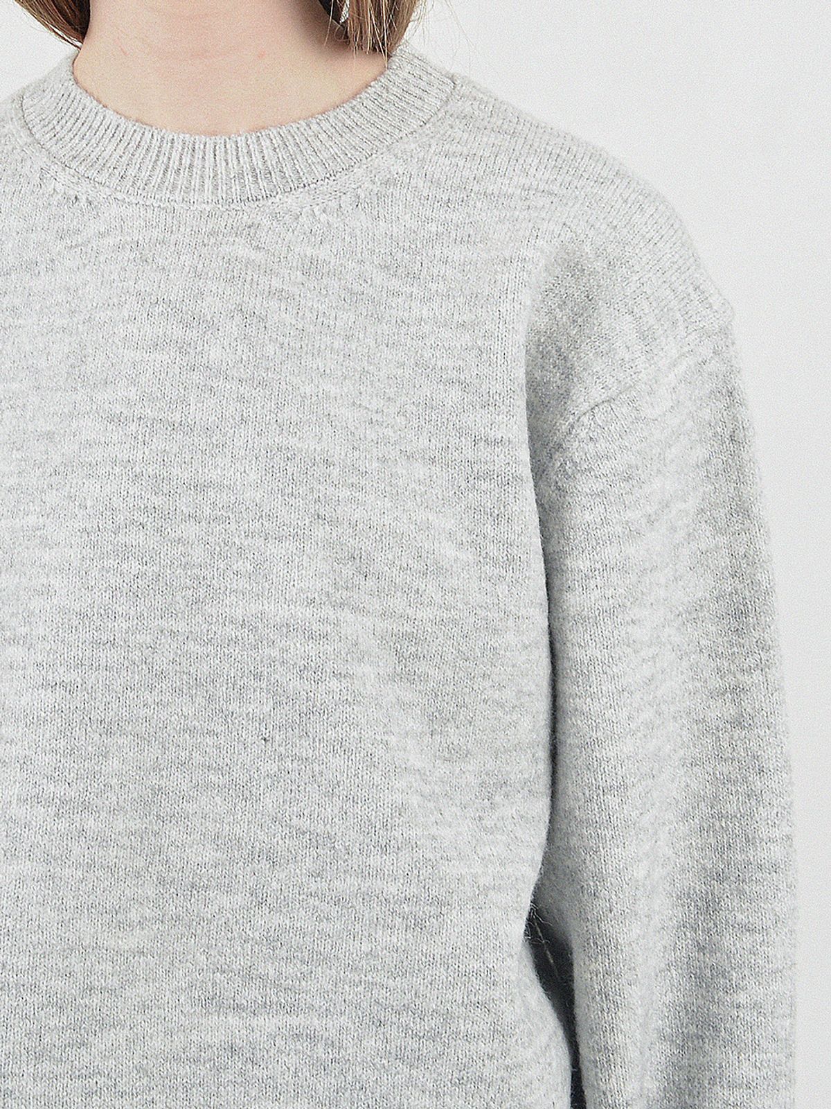 챈세스노이(CHANCE'S NOI) Anti-Filling Soft Wool Knit (Melange)